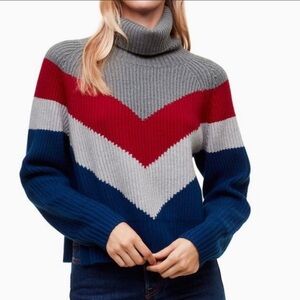 Aritzia Wilfred Free Tilberg 100% Merino Wool Sweater Cozy Classic Size Medium